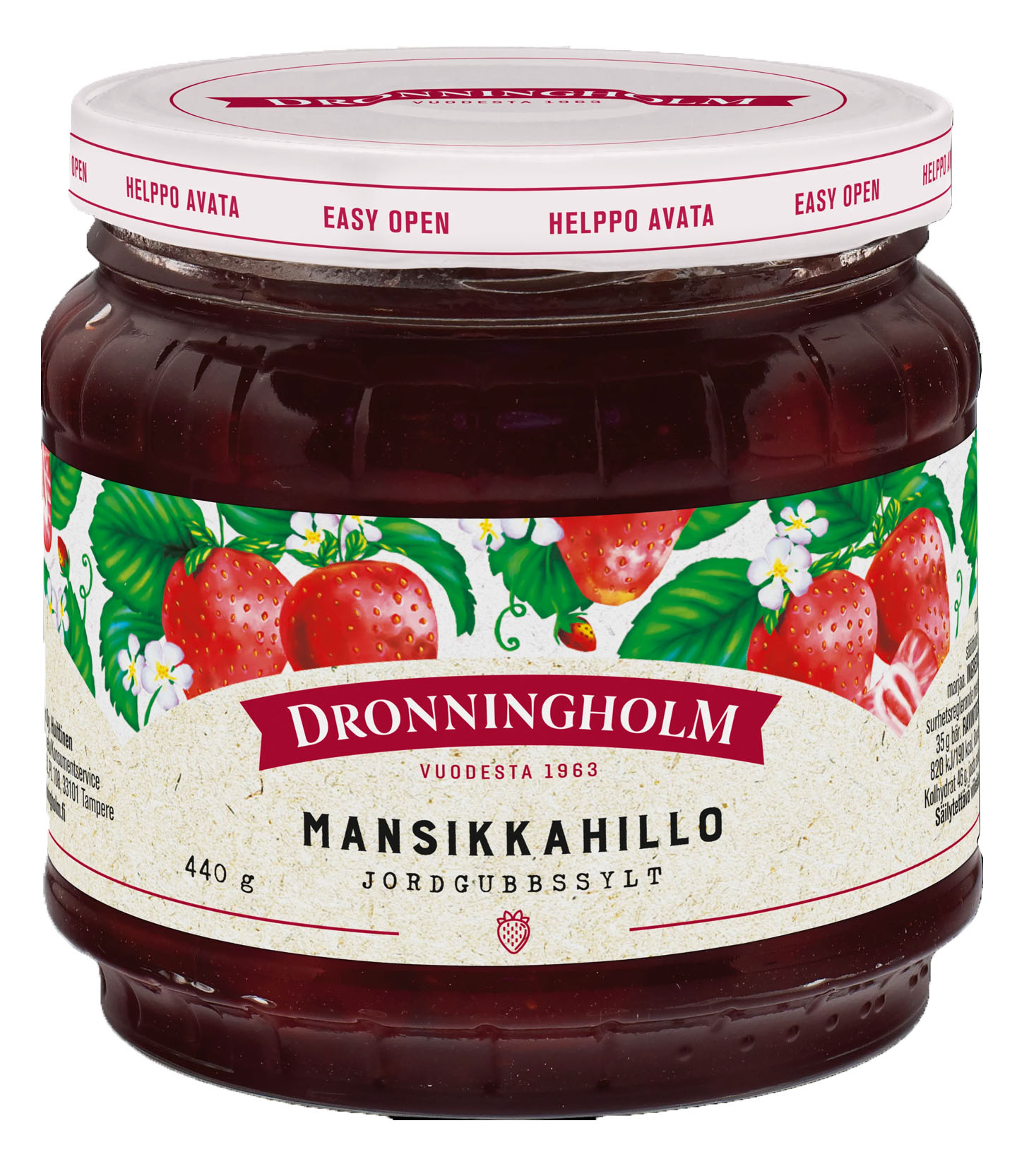 Dronningholm Strawberry Jam 440g